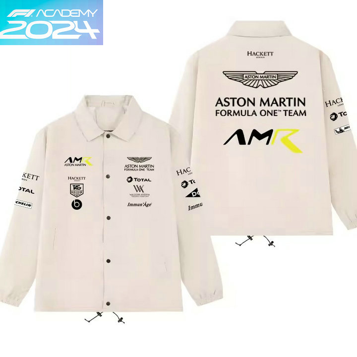 2024 Veste Aston Martin Hackett AMR Homme Surchemise Hiver